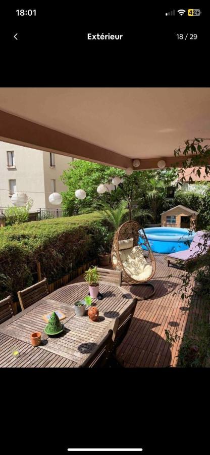 Gare La Part Dieu, Avec Terrasse, Jardin Et Parking Лион Экстерьер фото